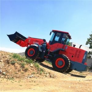 4000kg Telescopic Long Arm Loader with Backhoe Excavator and Hammer for Construction
