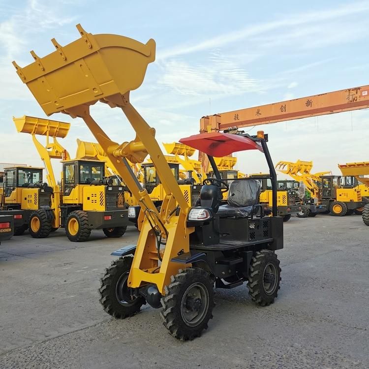 High Effciency Mini Articulated Wheel Loader for Sale