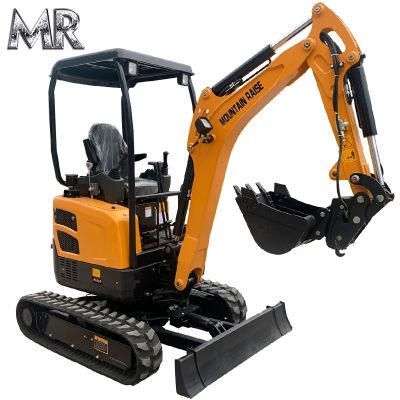 No Tail Digger Tailless Kubota Engine Euro5 Mini Crawler Excavator