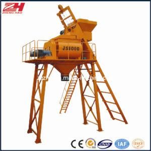 New Design JS1000 Concrete Mixer with Lift