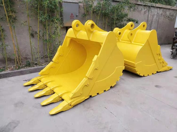 20 Ton Excavators Buckets Construction Machinery Spare Parts Rock Bucket Excavator