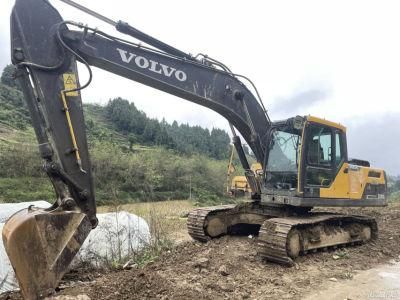 Used Mini Medium Backhoe Excavator Volvo Ec210b Construction Machine Second-Hand