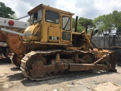 Used Cat Crawler Bulldozer Cat D7g with Winch