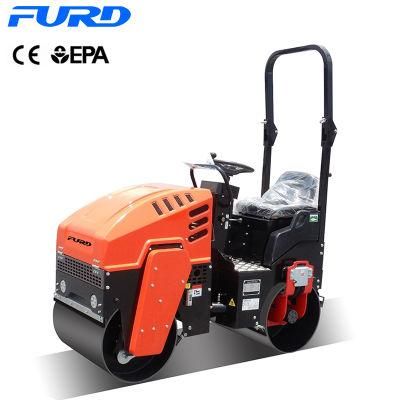 Ce Approved 1 Ton Double Drum Road Roller