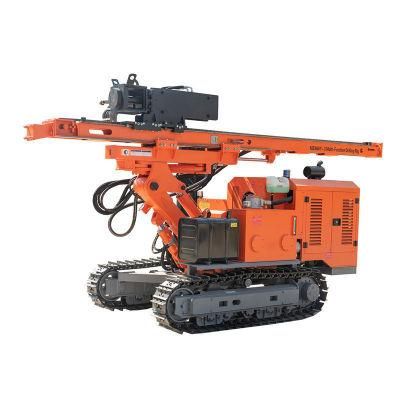 Diesel Engine Solar Pole Pile Driver Machine for Big Hole Auger Drill 45m Deep