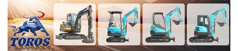 800kg Hydraulic Mini Excavator Mini Digger Loader Bagger with Competitive Prices Meet CE ISO Certification
