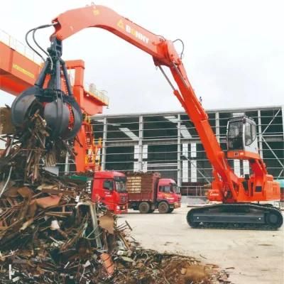 China Wzy40-8c Bonny 40 Ton Hydraulic Material Handler for Scrap Steel