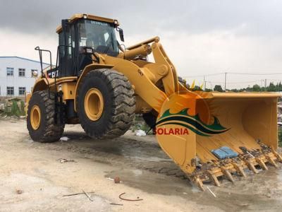 Used Cat Loader Caterpillar 966h Wheel Loader for Construction