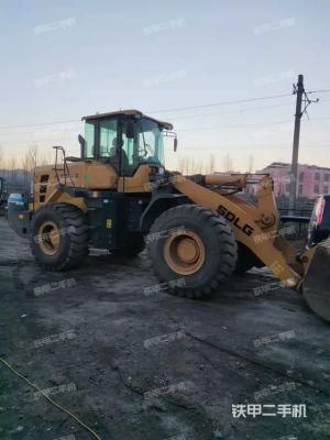Second Hand Construction Machinery Front Wheel Loader Wheel Loader Used L955f for Sale