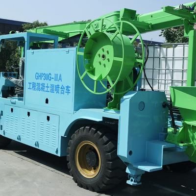 High Efficiency Truck Mounted Robotic Wet Concrete Spray Machine Shotcrete Pump