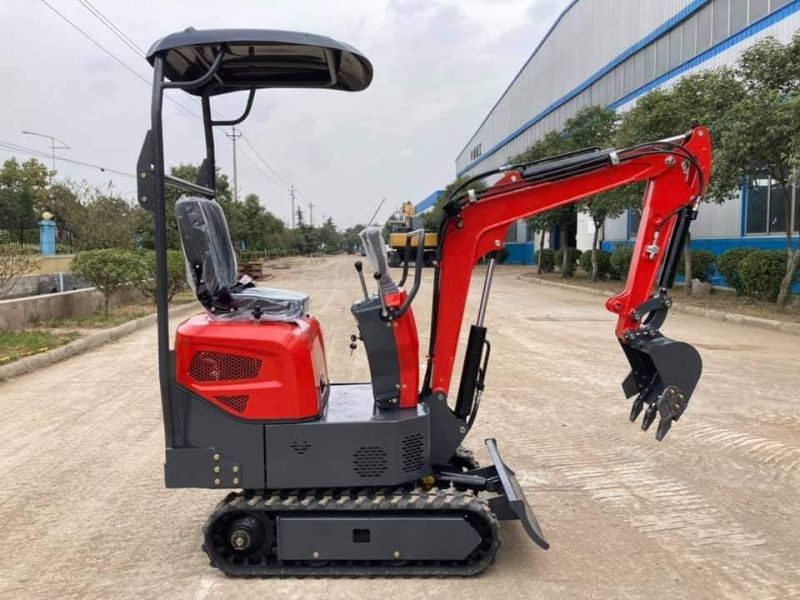 Colorful Multi-Functional Carter CT08 (0.8T) Mini Crawler Excavator