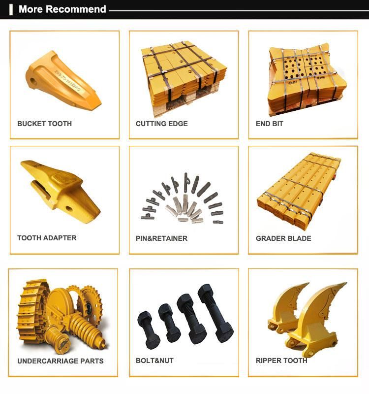 Ground Engaging Tools Heavy Equipment Spare Parts 175-71-222-72-82 Dozer Cutting Edge End Bit