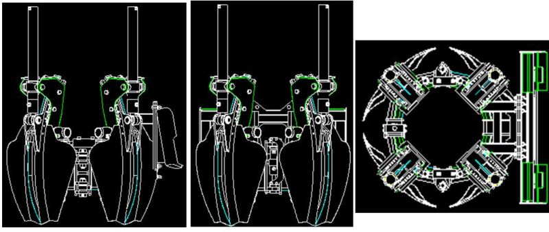 Various Types of Excavator Tree Moving Machine/Tree Spade