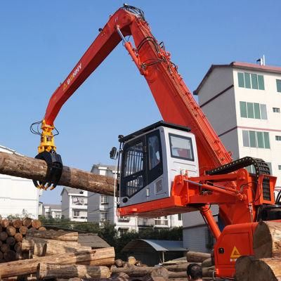 Wzy40-8c Bonny 40 Ton Hydraulic Material Handler with Wood Grab