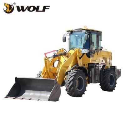 China Cheapest 2 Ton Front Wheel Loaders Price with Bucket