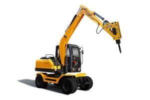 China Made and Exported Brand - New Multi - Function L75W-8X Wheel Excavator