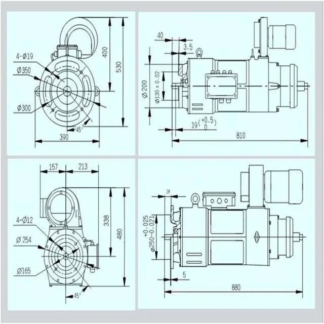 500kg Hand Hydraulic Beer Trolley for Tower Crane Machine with Good Price