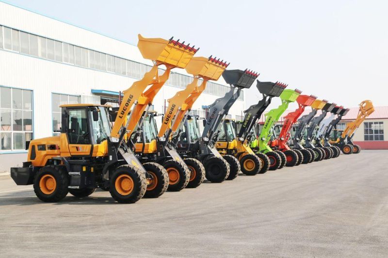 China Brand Lugong Compact Wood Front Farming Garden Spare Parts Compact Construction Equipment Machinery Small Mini Wheel Loader LG938