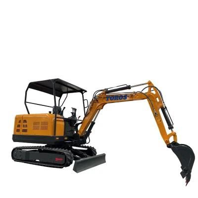 Chinese 1 Ton Hydraulic Crawler Mini Excavator Factory