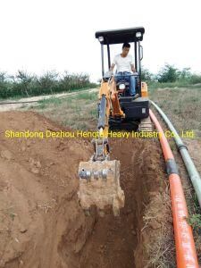 2ton Quick Coupler Quick Hitch Crawler Excavator with Hydraulic Hammer Ht20-7
