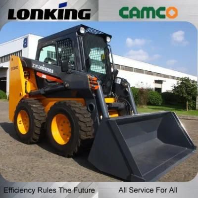 Construction Machine Mini Loader 1ton Skid Steer with Various Attachments