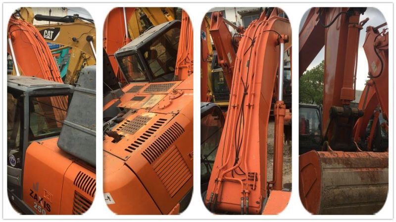 Used Hitachi Zx250-3 Hydraulic Excavator Construction Machinery