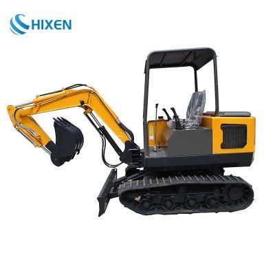 Micro Electric Backhoe Excavators Digger with Accessories