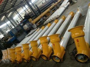 Spiral Auger Vertical Incline Piral Auger 1: 10 Ratio Powder Spiral Screw Chip Conveyor Inclined Screw Conveyor