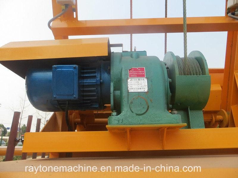 Js2000 Concrete Mixing Machine Twin Shaft Cement Mixer