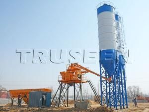 High Quality 25-75 Cbm/H Mini Concrete Batching Plant Construction Equipment