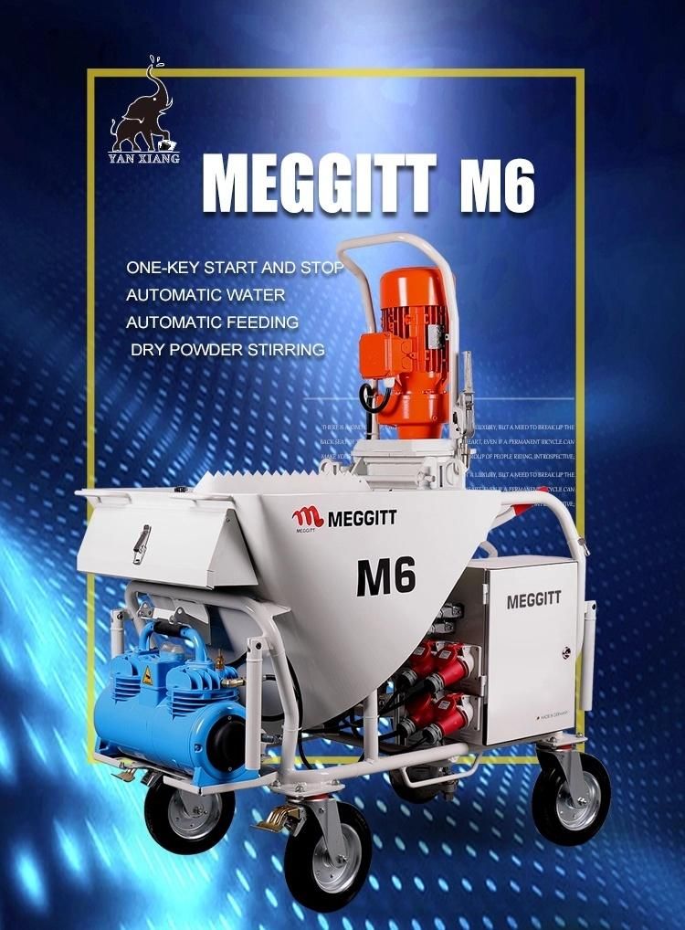 M6 Wall Spray Plastering Machine /Mortar Plastering Machine