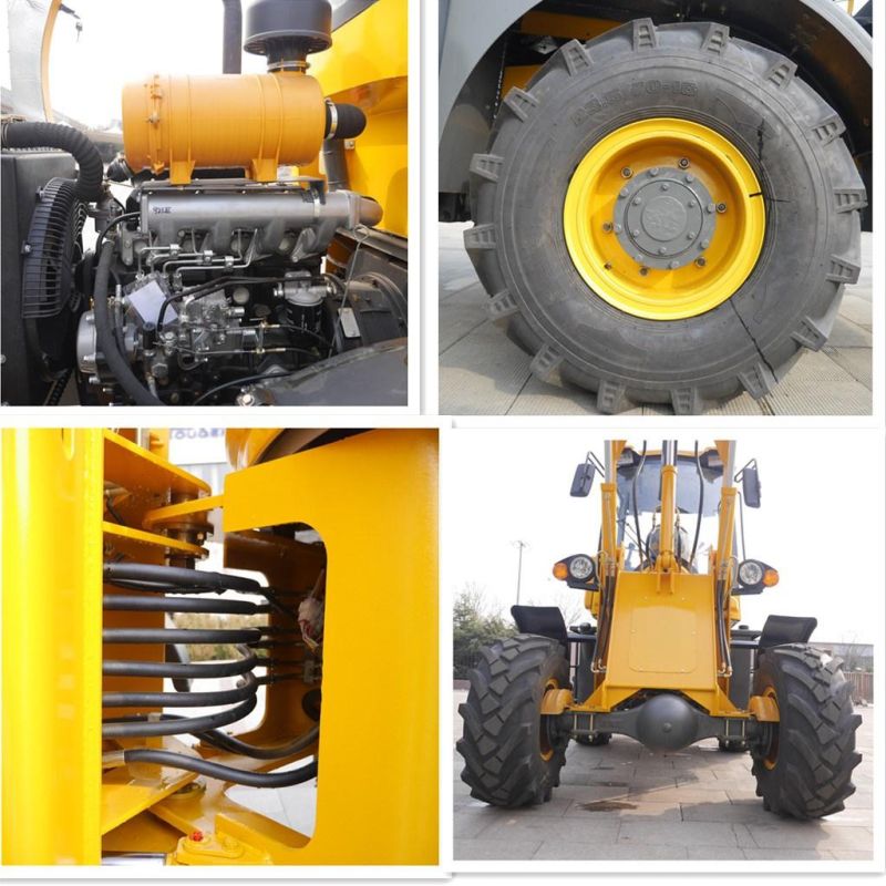 1.6ton Mini/Small Compact Front End Wheel Loader Oj-16