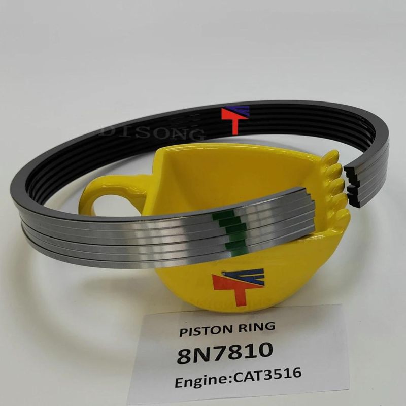High Quality Diesel Engine Mechanical Parts Piston Ring 8n7810 for Engine Parts D11n Cat3516 Cat3512 Cat3508 Generator Set