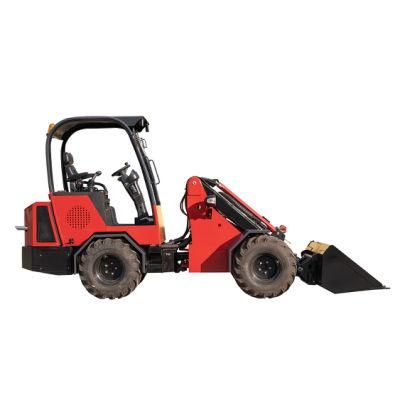 China Construction Equipment Machinery Telescopic Boom Small/Mini Wheel Loader