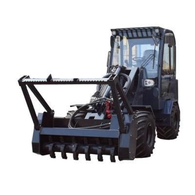 Steel Camel 1ton Micro Front End Chinese Bucket Compact Small Mini Articulated Telescopic Wheel Loader Price 4WD Loader for Sale