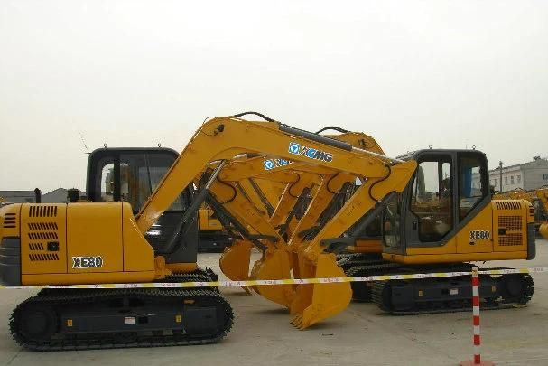 New 8 Ton Small Mini Crawler Excavator Xe80