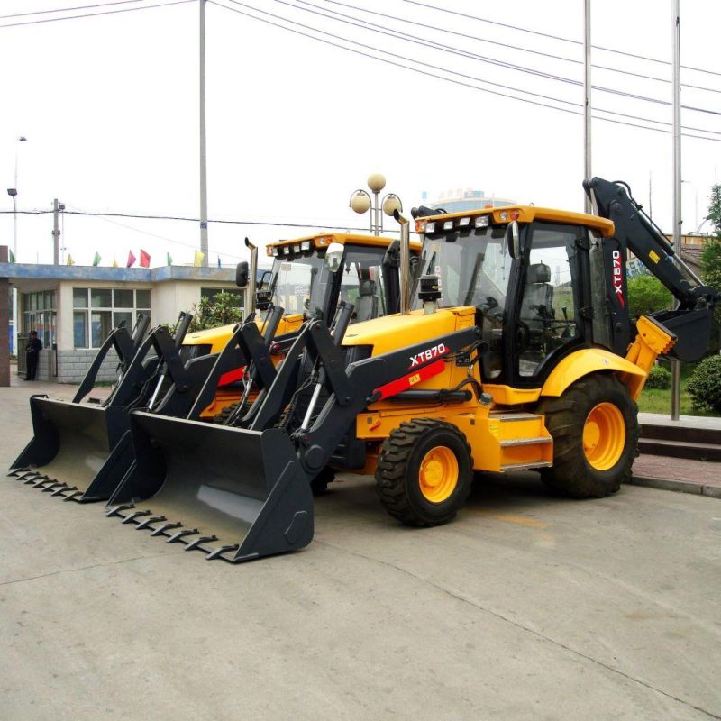 Xc870K Towable Backhoe Loaders with Breaker for Sale