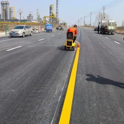 Hand-Guided Thermoplastic Road Marking Machine Connect with Electric Booster