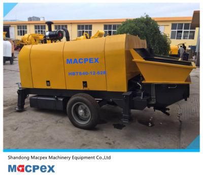 High Quality 80m3/H Hydraulic Diesel Concrete Pump Machine Hot Sale