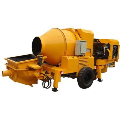 Electric Concrete Pump with Mixer