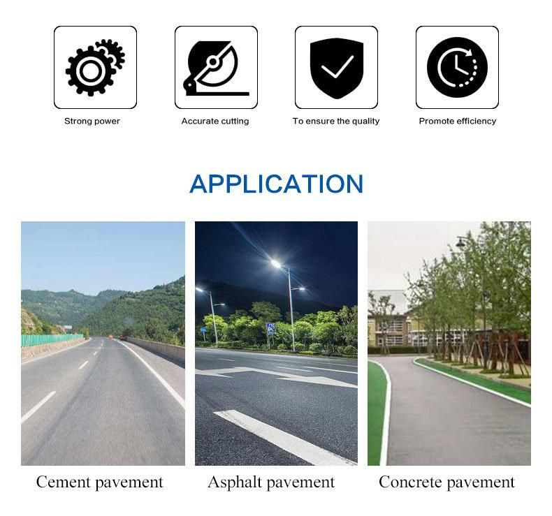 Construction Tool Concrete Pavement Cutting Machine/ Road Cutter
