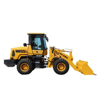 Lugong Compact Wheel Loader Roc Correxion Loader High Performance 2.0t LG938 Mini Wheel Loader