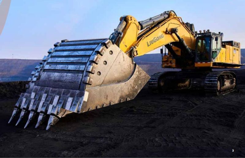 93000kg 990f Earthmoving Machinery Crawler Excavator Digger