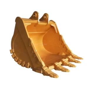 Heavy Duty Excavator Spare Parts Rock Type E320 1.2cbm Construction Machinery Bucket