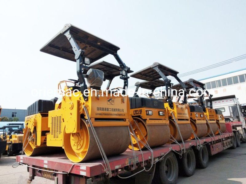 Lutong Double Drum Road Roller Ltc204p Hamm Double Drum Road Roller