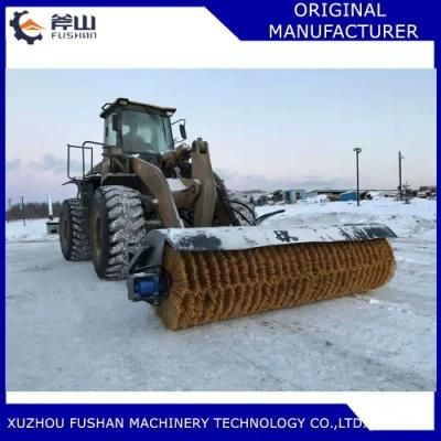 Front End Loader Attachment Hydraulic Angle Sweeper Price for Sale