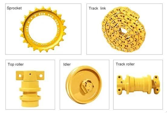 High Quality Spare Parts Track Bottom Roller PC20 PC30 PC40 for Sales