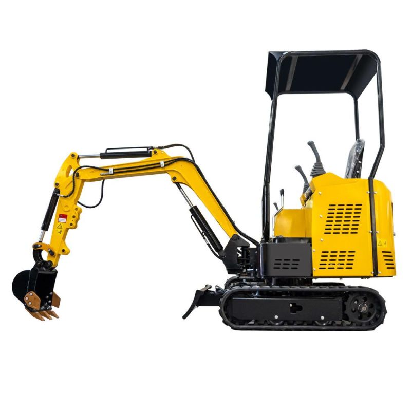 2021 New Product 1.5ton Mini Excavator with Boom Swing Euro 5 Engine Mini Digger for Sale
