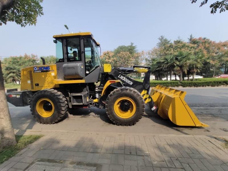 Chinese Top Brand 3 Ton Lw300kn Wheel Loader Hydraulic Pilot Control Loader for Sale