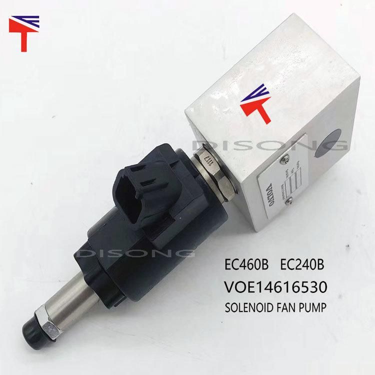 Ec460b Ec240b Hydraulic Fan Valve Solenoid Fan Pump Voe14616530